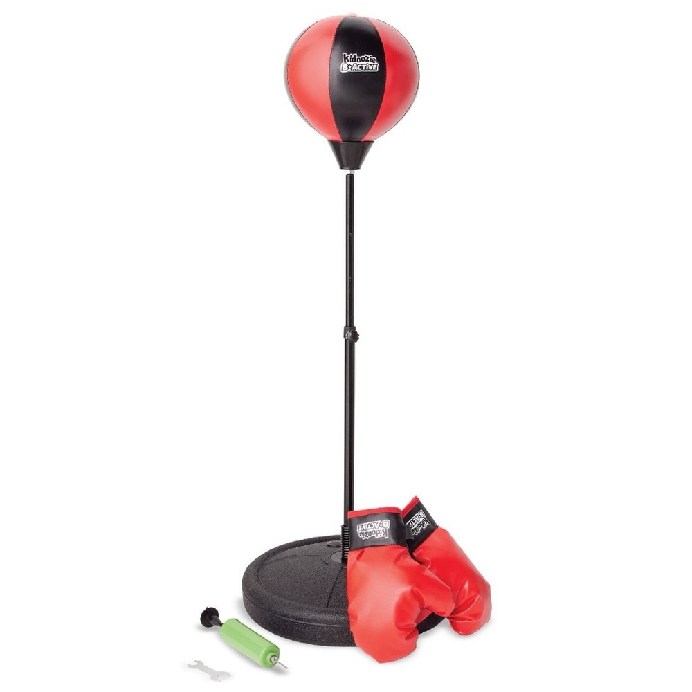 Boxing Set- Punching Bag, Boxing Gloves & Adjustable Stand